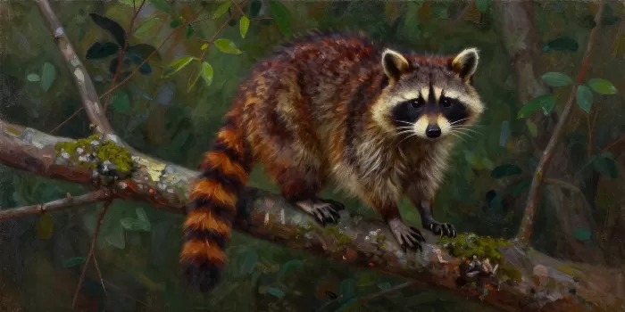 Evening Raccoon