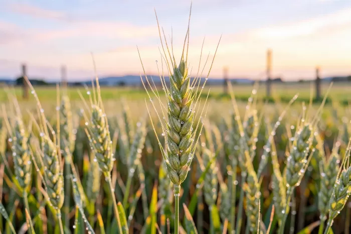 Dewy Wheat