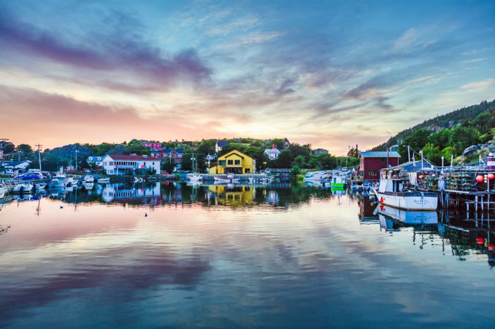 Tranquil Harbour - Newfoundland art print