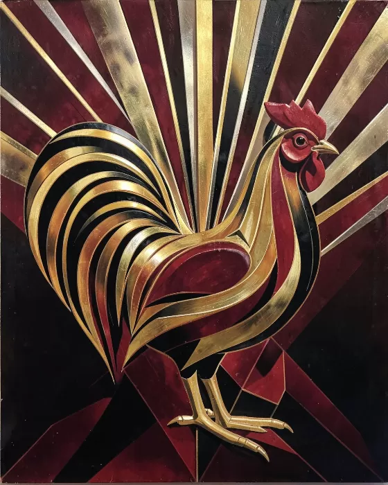 Deco Rooster