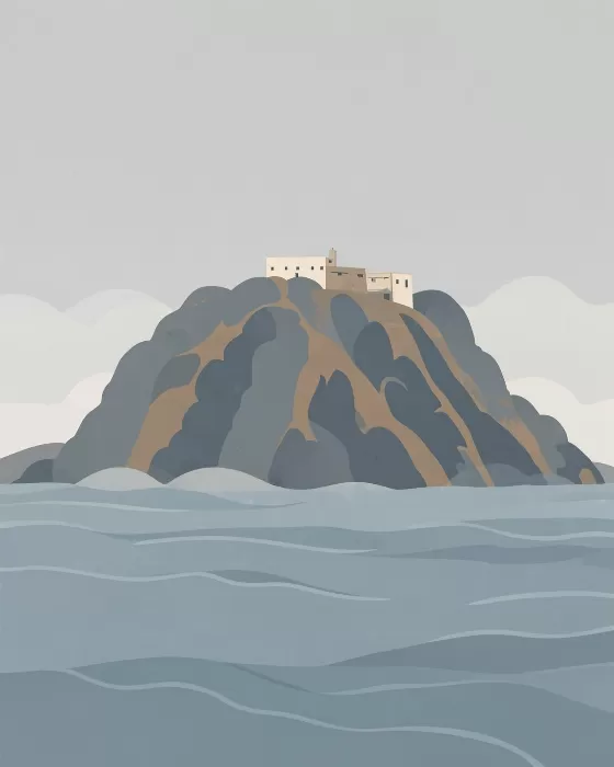 Foggy Alcatraz