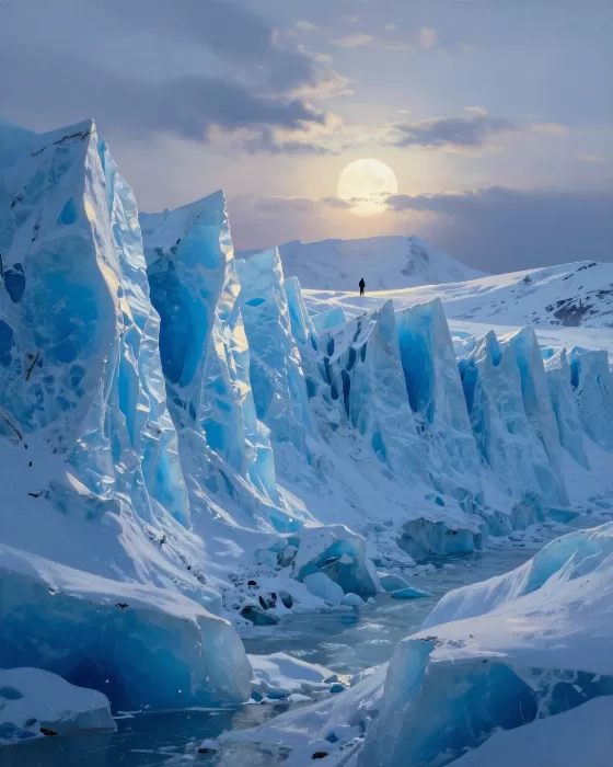 Glacier Twilight