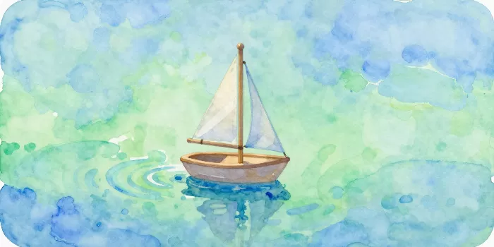 Dreamy Sailboat
