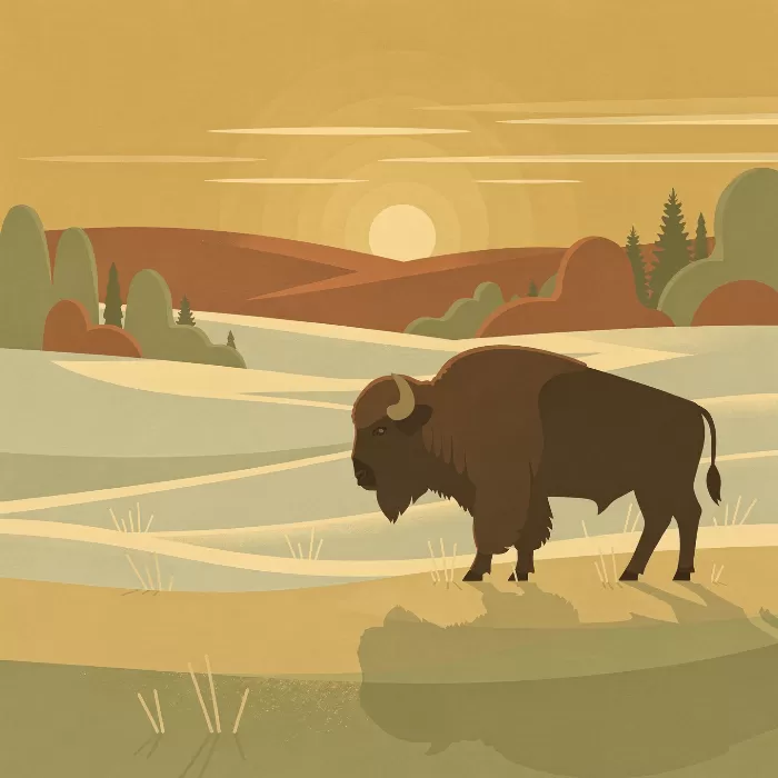 Yellowstone Bison