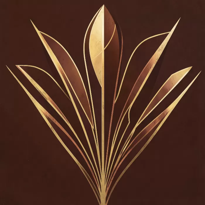 Gilded Fronds