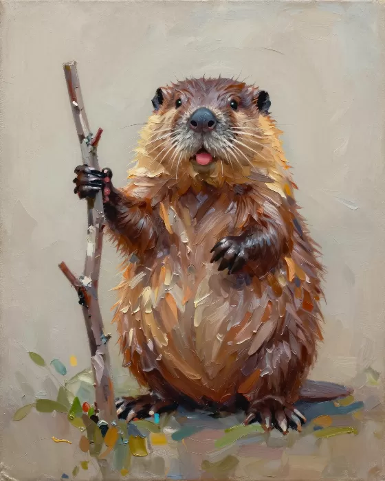 Beaver Impasto
