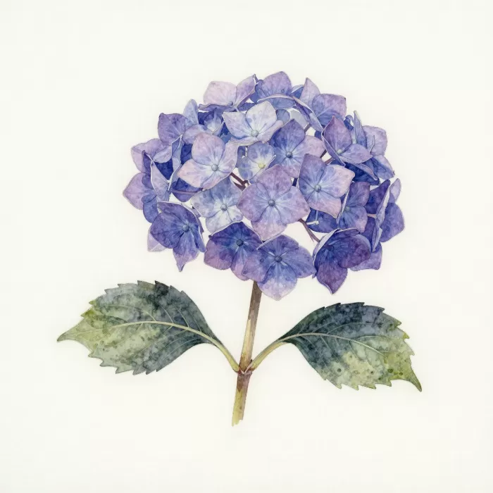 Purple Hydrangea