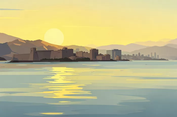 Alcatraz Sunrise