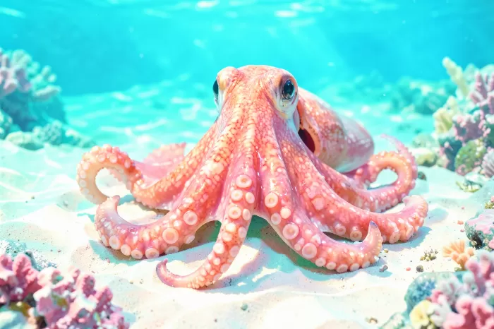 Turquoise Octopus