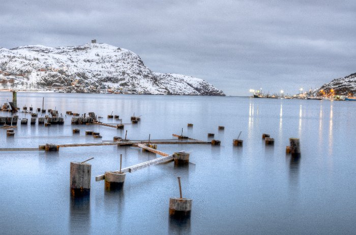 Finger Piers - Newfoundland art print