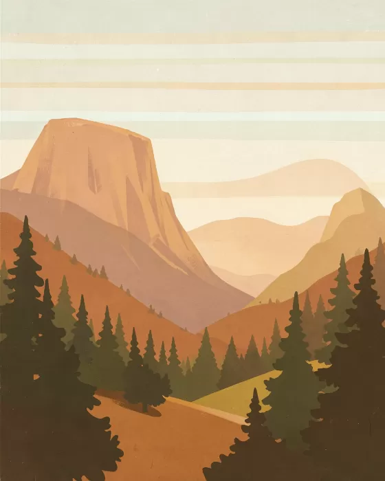 Yosemite Silhouettes
