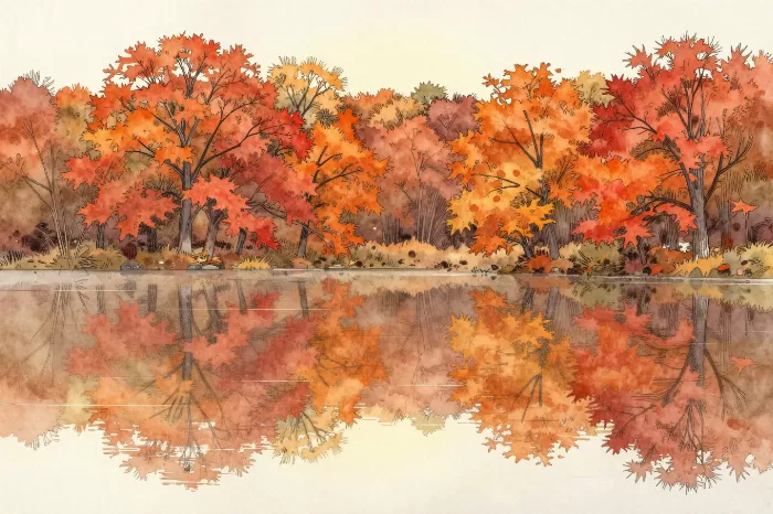 Maple Mirror