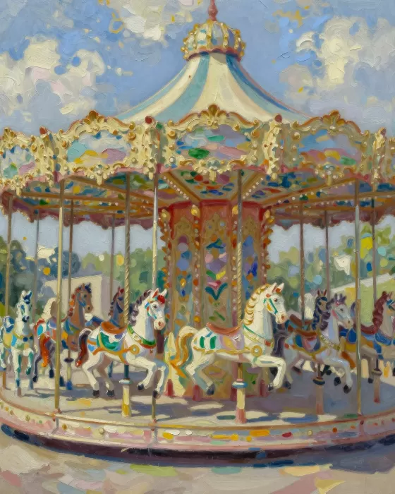 Sunlit Carousel