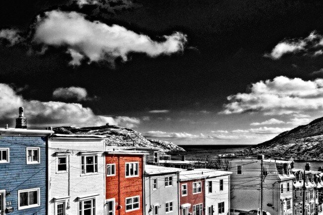 Victoria Street - Colour Pop - Newfoundland art print