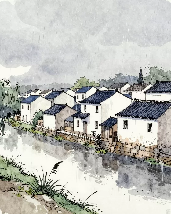 Village Rain