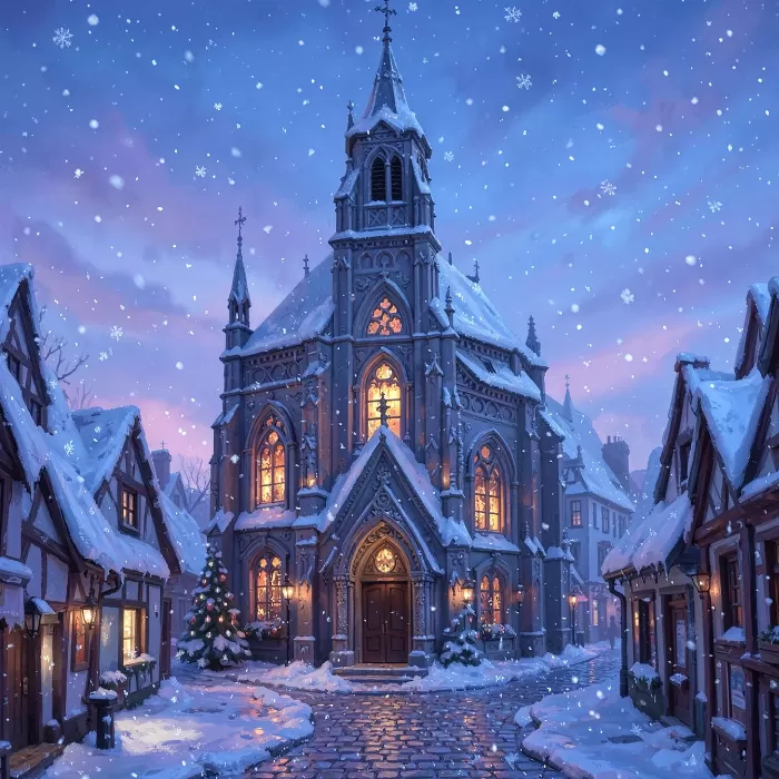 Frosted Church