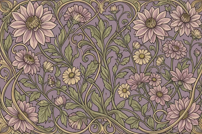Dahlia Tapestry