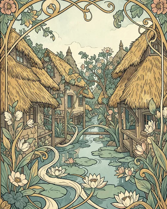 Thatched Lily