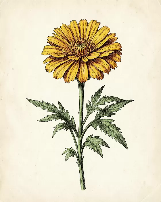 Vintage Marigold