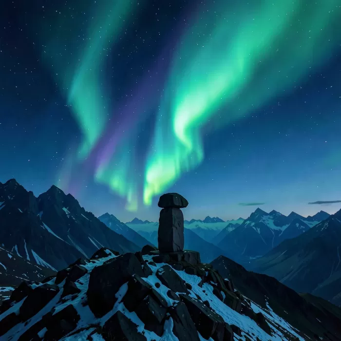 Aurora Inuksuk