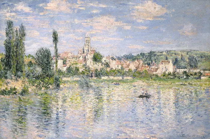 Vetheuil in Summer 1880 by Claude Monet