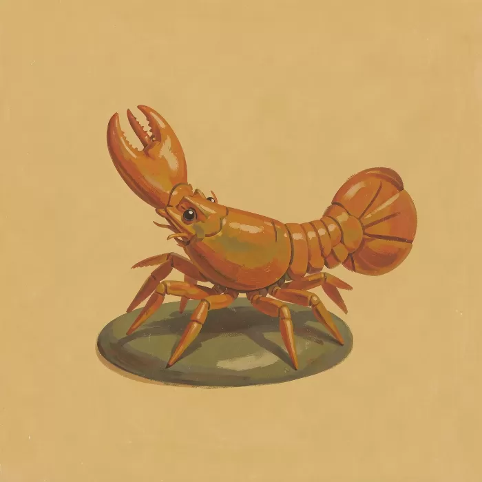 Retro Lobster