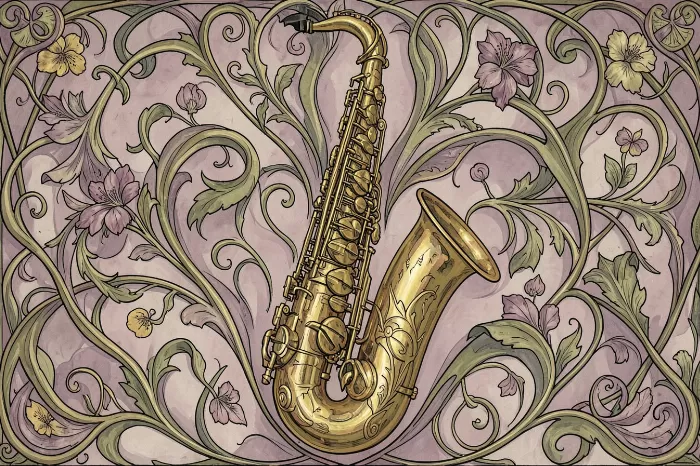 Gilded Sax