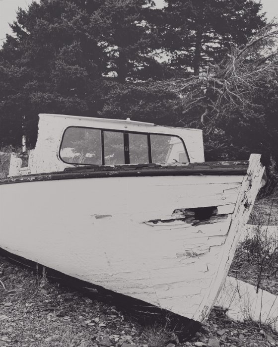 This Old Boat - Newfoundland art print