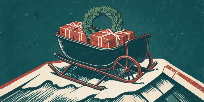 Sleigh On Snow