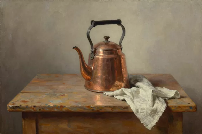 Linen And Copper