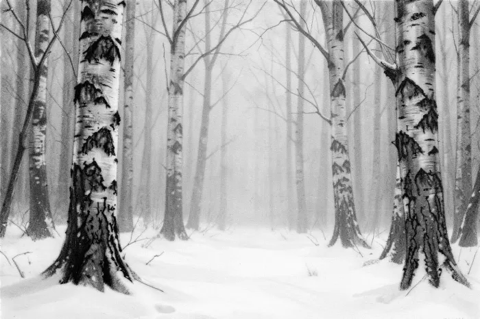 Birch Shadows