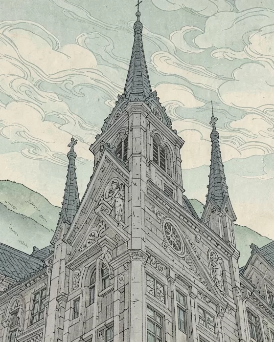 Ukiyoe Synagogue
