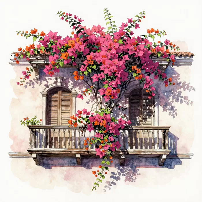 Bougainvillea Cascade