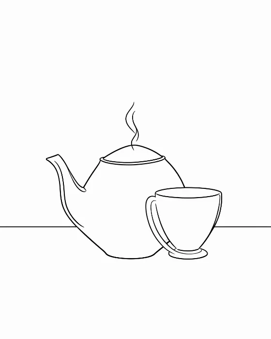 Slender Teapot