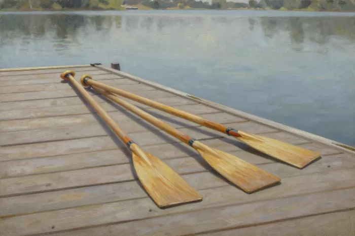 Sunlit Oars