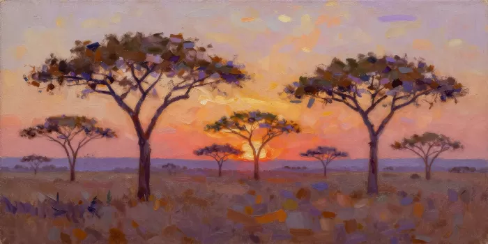 Acacia Silhouettes