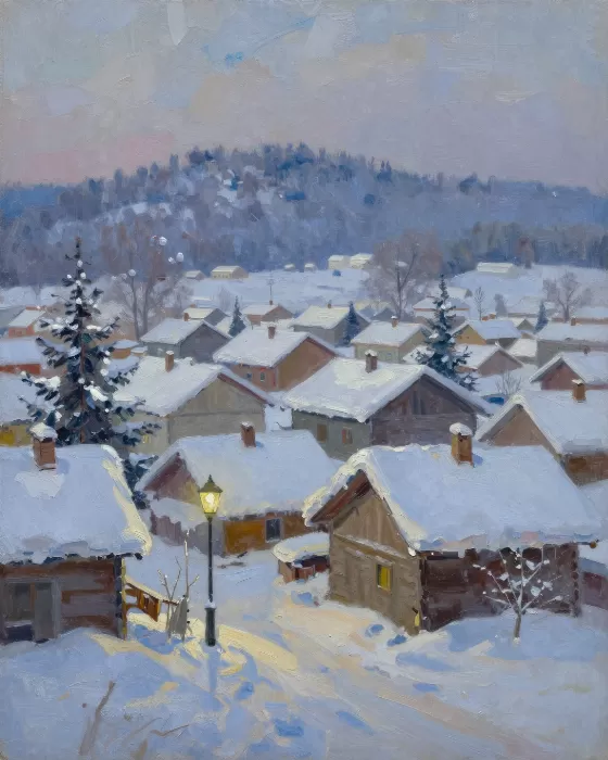 Snowbound Village