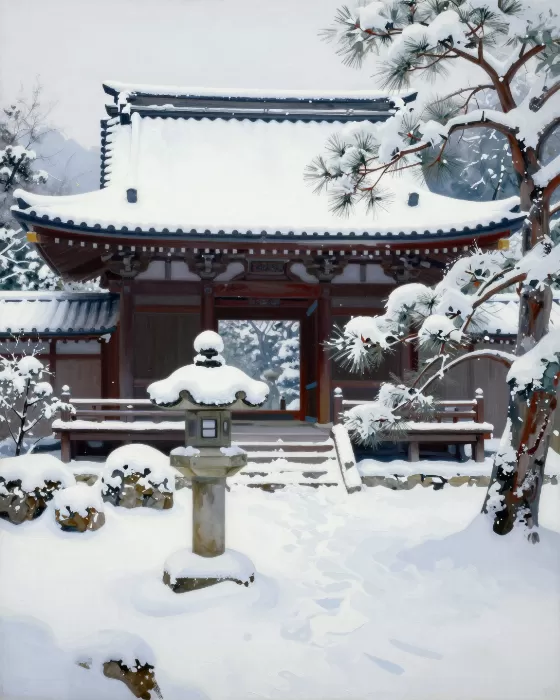 Snow Lantern