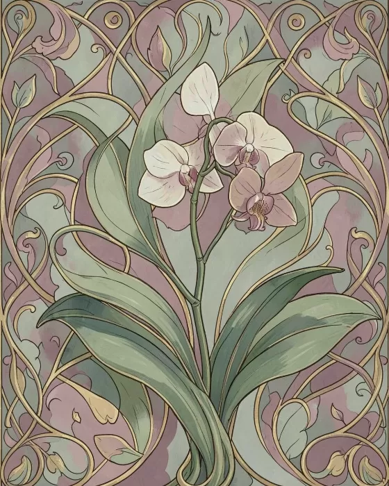 Orchid Nouveau