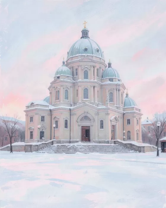 Snowy Domes