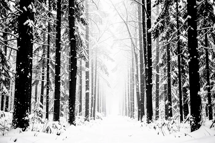 Frozen Woods