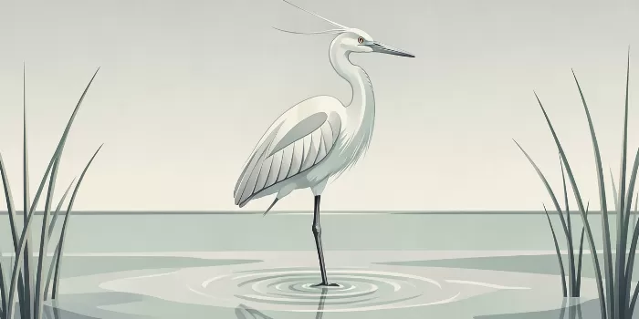 Egret Deco
