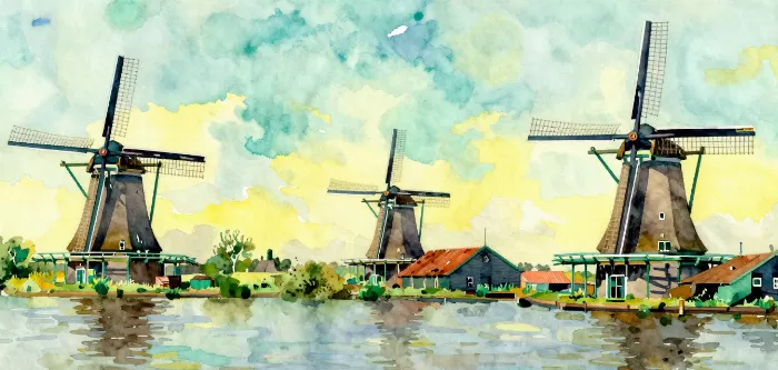 Dutch Windmills