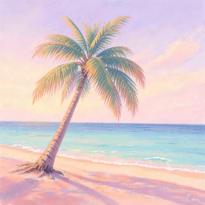 Dusk Palm