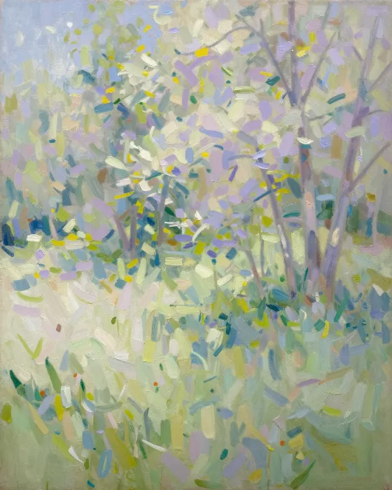 Sunlit Trees