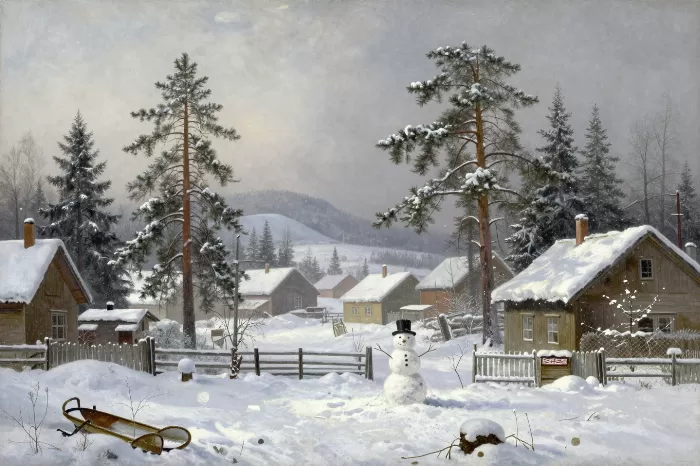 Snowy Hamlet