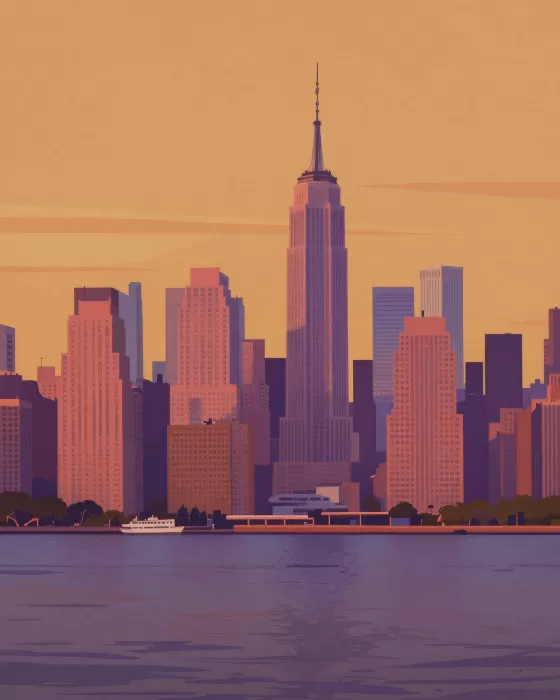 Amber Skyline