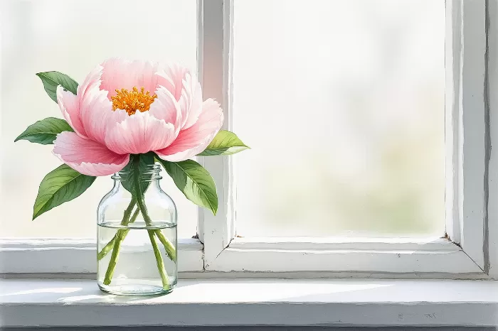Glass And Bloom II