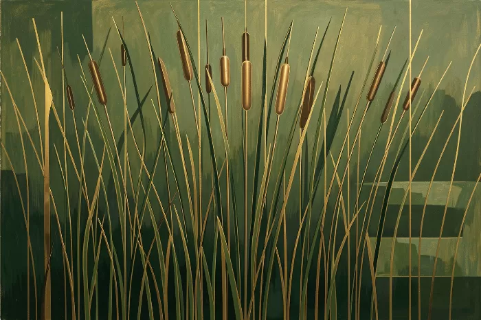 Bronze Cattails