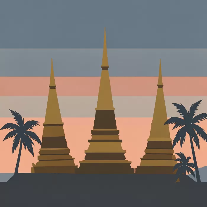 Temple Dusk